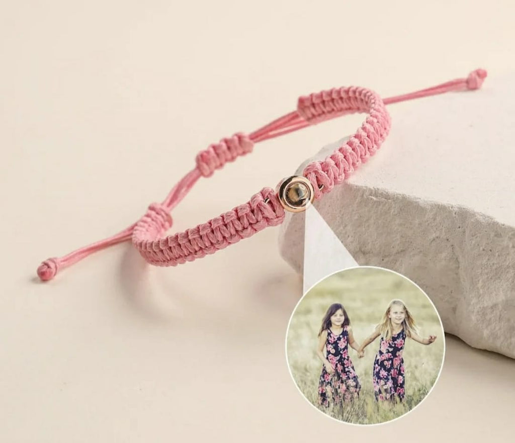 💖 Photo Projection Bracelet – Carry Your Memories With You