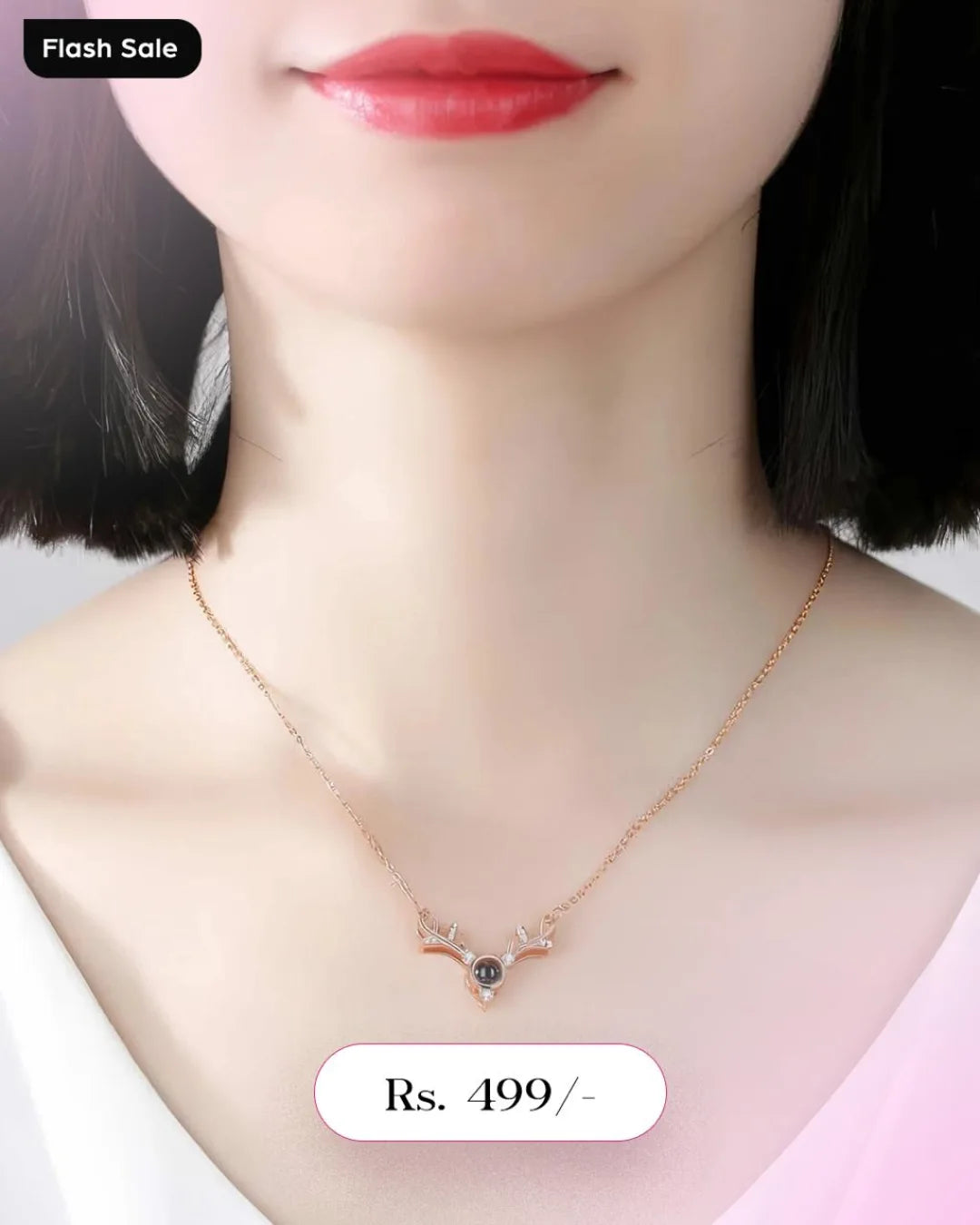 ✨ Photo Projection Necklace – A Memory Close to Your Heart ✨